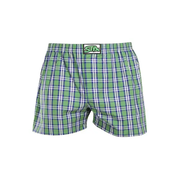 Styx Pánské trenky klasická guma vícebarevné (A202) L