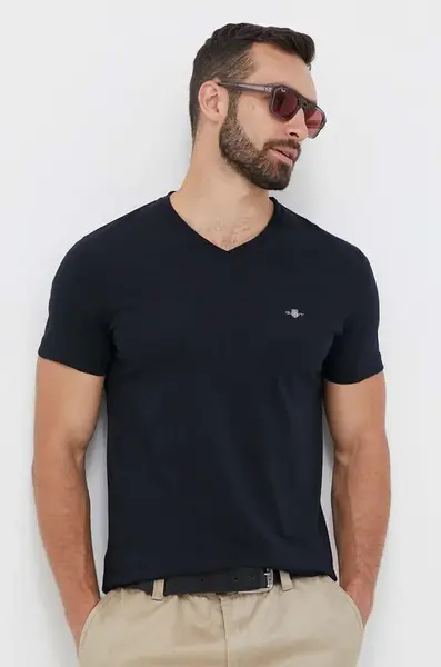 Bavlněné tričko Gant