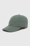 Kšiltovka Jack Wolfskin Baseball zelená barva, s aplikací, 1900675