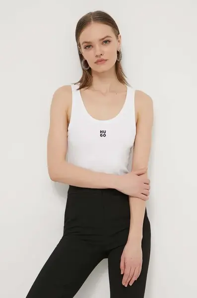 Top HUGO dámský, bílá barva, 50514489