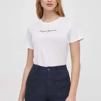 Bavlněné tričko Pepe Jeans LORETTE bílá barva, PL505827