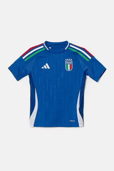 Dětské tričko adidas Performance modrá barva, IQ0496