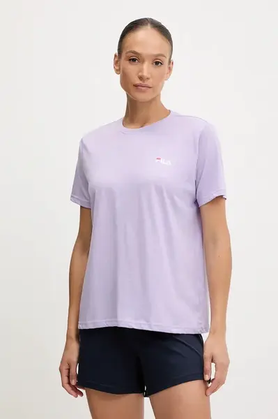 Bavlněné pyžamo Fila bílá barva, bavlněné, FPS4180