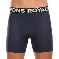 Mons Royale Pánské boxerky merino modré (100088-1169-568) XL