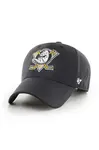 Čepice 47brand Nhl Anaheim Ducks černá barva, s aplikací