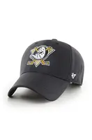 Čepice 47brand Nhl Anaheim Ducks černá barva, s aplikací