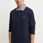 Bavlněné tričko s dlouhým rukávem Gant