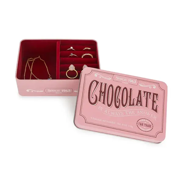 Škatulka Balvi Chocolate růžová barva