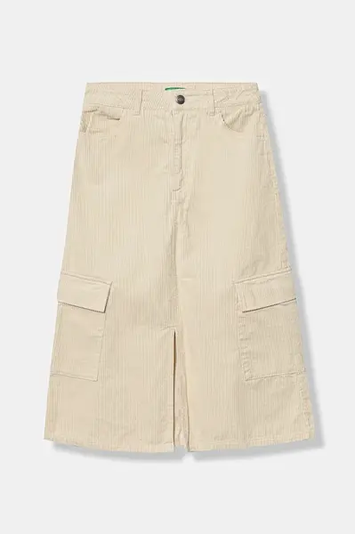 Dětská manšestrová sukně United Colors of Benetton