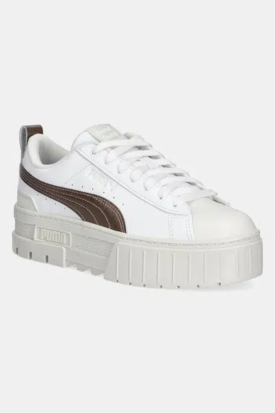 Tenisky Puma Mayze Glow-Up Wns bílá barva, 398384