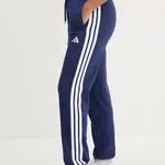 Tepláky adidas Essentials tmavomodrá barva, vzorované, JD5307