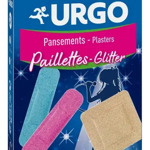 Urgo GLITTER třpytivé dětské náplasti 18 ks
