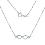 Silvego Stříbrný náhrdelník Infinity SMJN023WJ4ZT