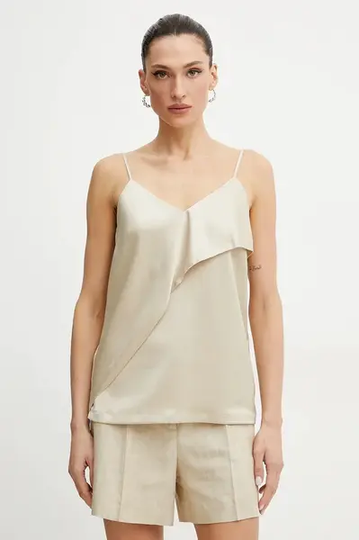 Halenka Silvian Heach HAILENI béžová barva, hladká, GPP25335TO