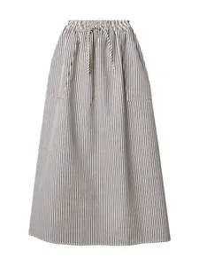 Lollys Laundry Sukňa 'Akane'  čierna / biela