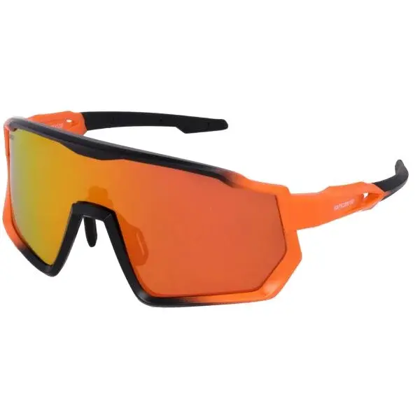 Arcore ARLO POLARIZED Športové slnečné okuliare, oranžová, veľkosť
