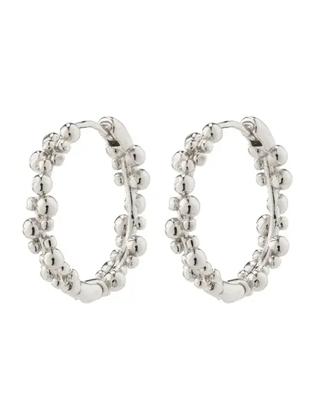 Pilgrim Náušnice 'SOLIDARITY'  strieborná