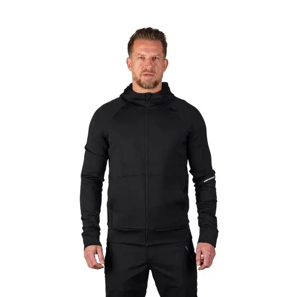 Northfinder SALVADO Pánska športová mikina, čierna, veľkosť