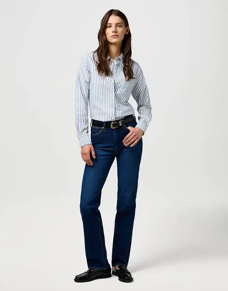Džíny WRANGLER STRAIGHT POSH PARADE 112371174 Velikost: 32/32