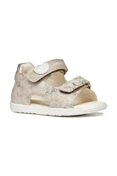 Dětské sandály Geox MACCHIA zlatá barva, B254WA.0MABC