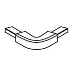 Náhradný diel spojka lišty SAT čierna NDSATSK9C