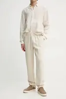 Lněné kalhoty Les Deux