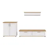 Livetastic OBÝVACÍ STĚNA barvy modřínu, dub artisan