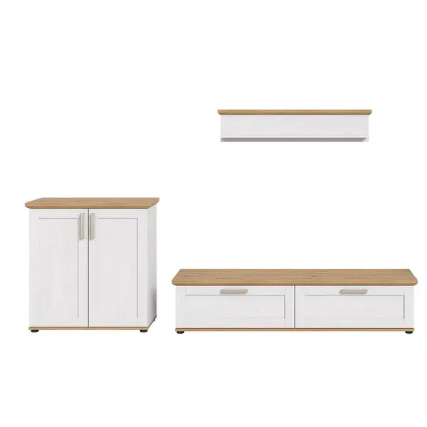 Livetastic OBÝVACÍ STĚNA barvy modřínu, dub artisan