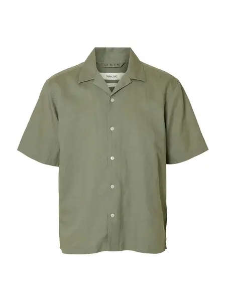 SELECTED Košeľa 'SLHClay'  olivová
