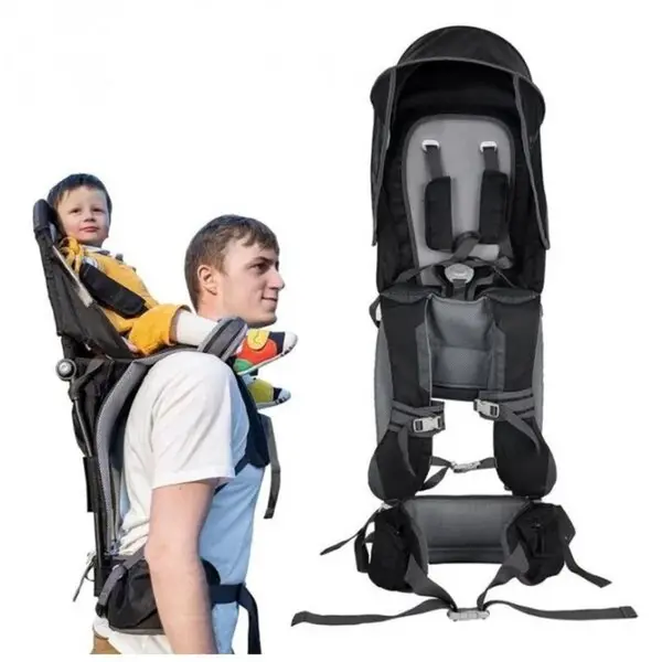 GUTO HIKING RAM Dětské nosítko, černá, velikost