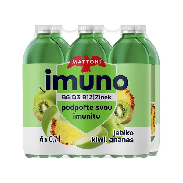 Mattoni Imuno jablko kiwi ananas 6x0,7 l