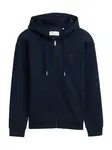 TOM TAILOR DENIM Tepláková bunda  námornícka modrá