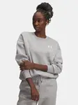 Under Armour Mikina Essential Flc OS Crew-GRY - Dámské