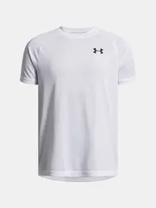 Chlapecké tričko Under Armour UA Tech 2.0 SS-WHT - Kluci