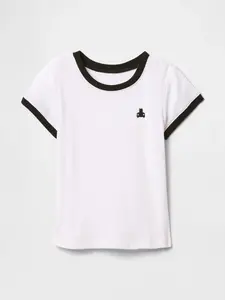 GAP Baby žebrované tričko - Holky