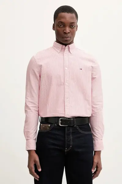 Tommy Jeans Bavlněná košile Tommy Jeans