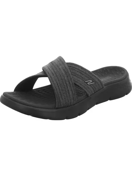 SKECHERS Šľapky 'Go Walk Flex'  sivá / čierna