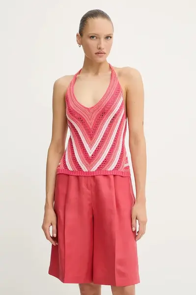 Top United Colors of Benetton růžová barva, 1194EH01E