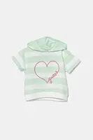 Dětské tričko Guess tyrkysová barva, K5GQ03 KBOR4