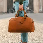 Pánská kožená cestovní taška The Chesterfield Brand Liam - koňak