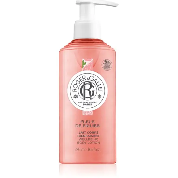 Roger & Gallet Fleur de Figuier parfumované telové mlieko pre ženy 250 ml