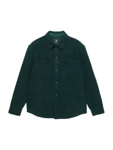 Pull&Bear Prechodná bunda  tmavozelená