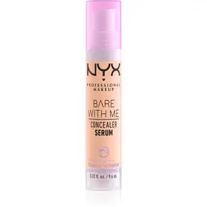 NYX Professional Makeup Bare With Me Concealer Serum hydratačný korektor 2 v 1 odtieň 2.5 Medium Vanilla 9,6 ml