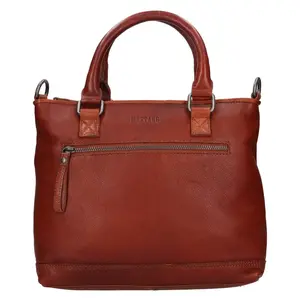 Dámska kožená kabelka Mustang Linda - koňak