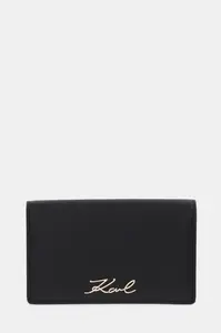 Kožená peněženka Karl Lagerfeld K/SIGNATURE