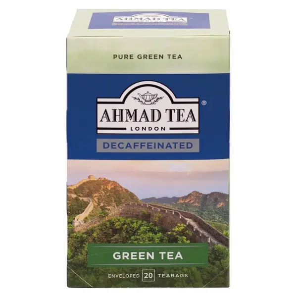 AHMAD TEA Decaffinated zelený čaj 20 sáčků