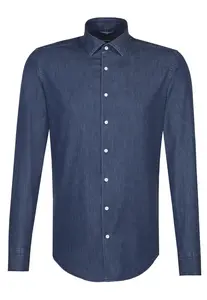 SEIDENSTICKER Košeľa  modrá denim