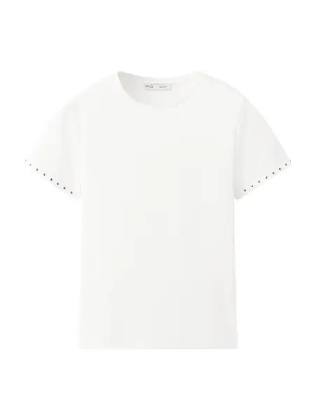 MANGO Tričko 'LUNI'  biela