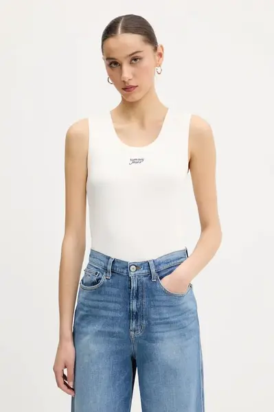 Tommy Jeans Bavlněný top Tommy Jeans