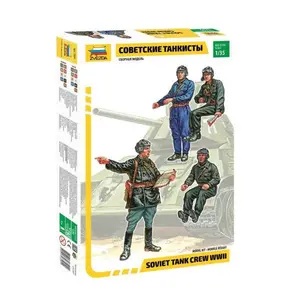 Model Kit figurky 3504 - Soviet Tank Crew (1:35)